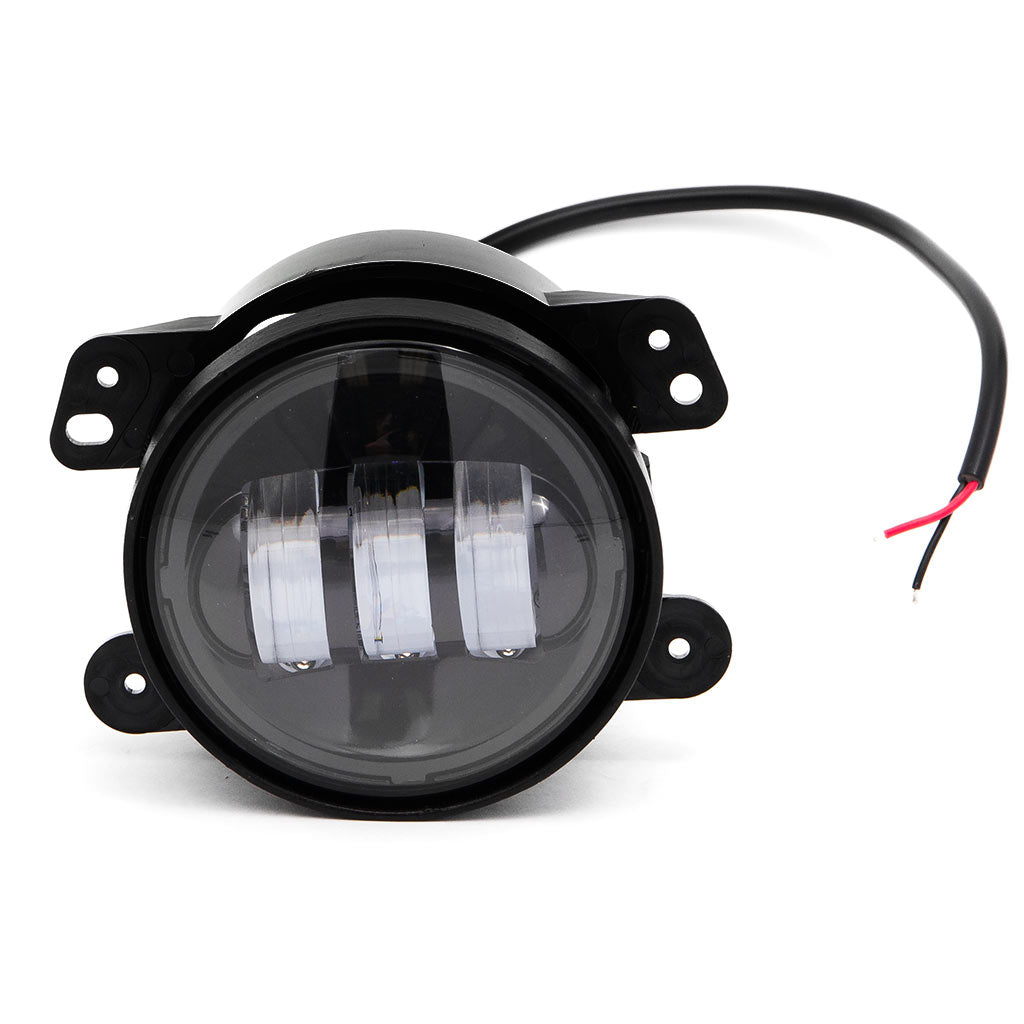 Pair of 4" Fog Lights Driving Lamp DRL 4 Inch 30W LED 2007-2016 Jeep Wrangler JK