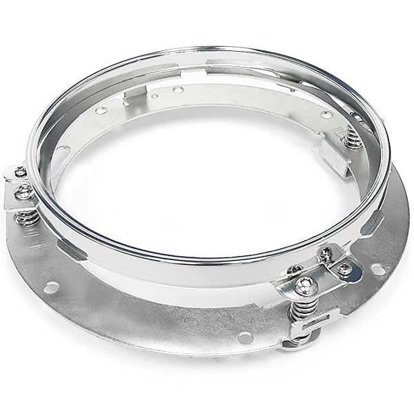 Krator LED Headlight Mounting Ring Compatible with Harley Davidson