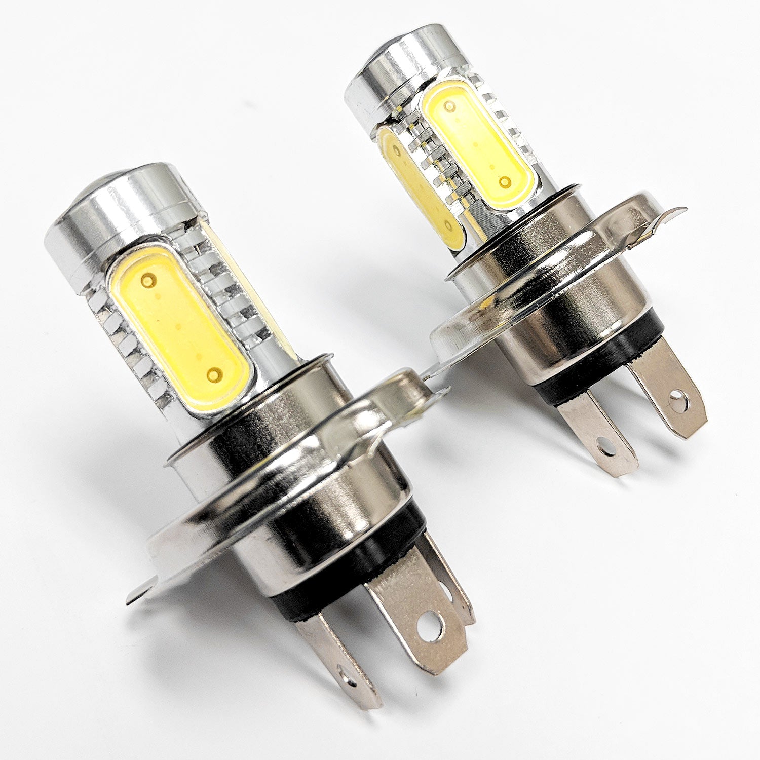 Headlight LED Conversion Bulb H4 to LED High Low Beam Light Motorcycle Scooter