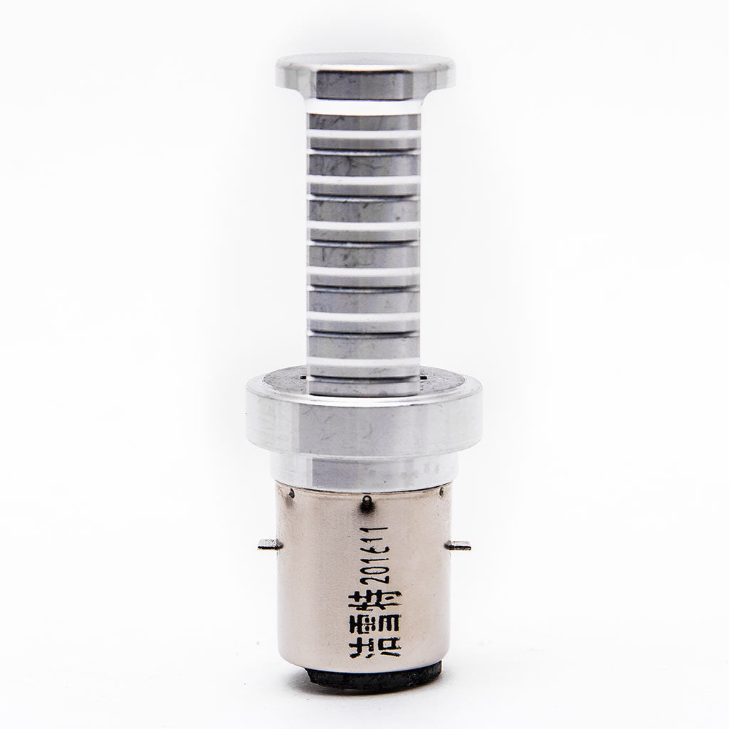 Headlight LED Conversion Bulb S2 BA20D to LED High Low Beam Light Motorcycle ATV