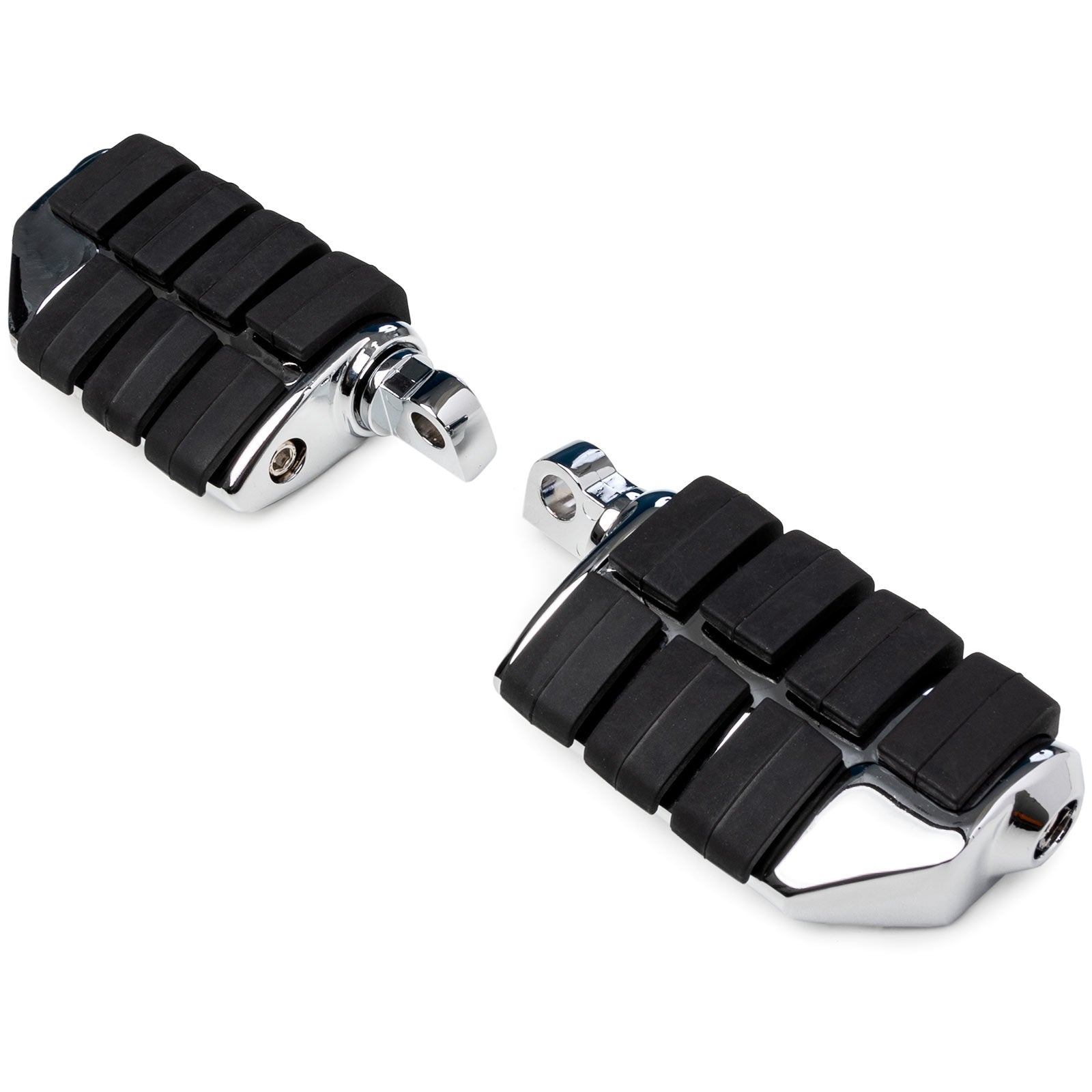 Krator Dually Style Foot Pegs Compatible with Harley Davidson