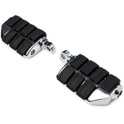 Krator Dually Style Foot Pegs Compatible with Harley Davidson