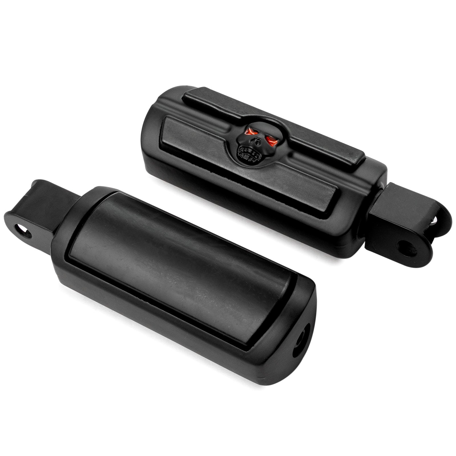 Krator Skull Foot Pegs Compatible with Honda VTX