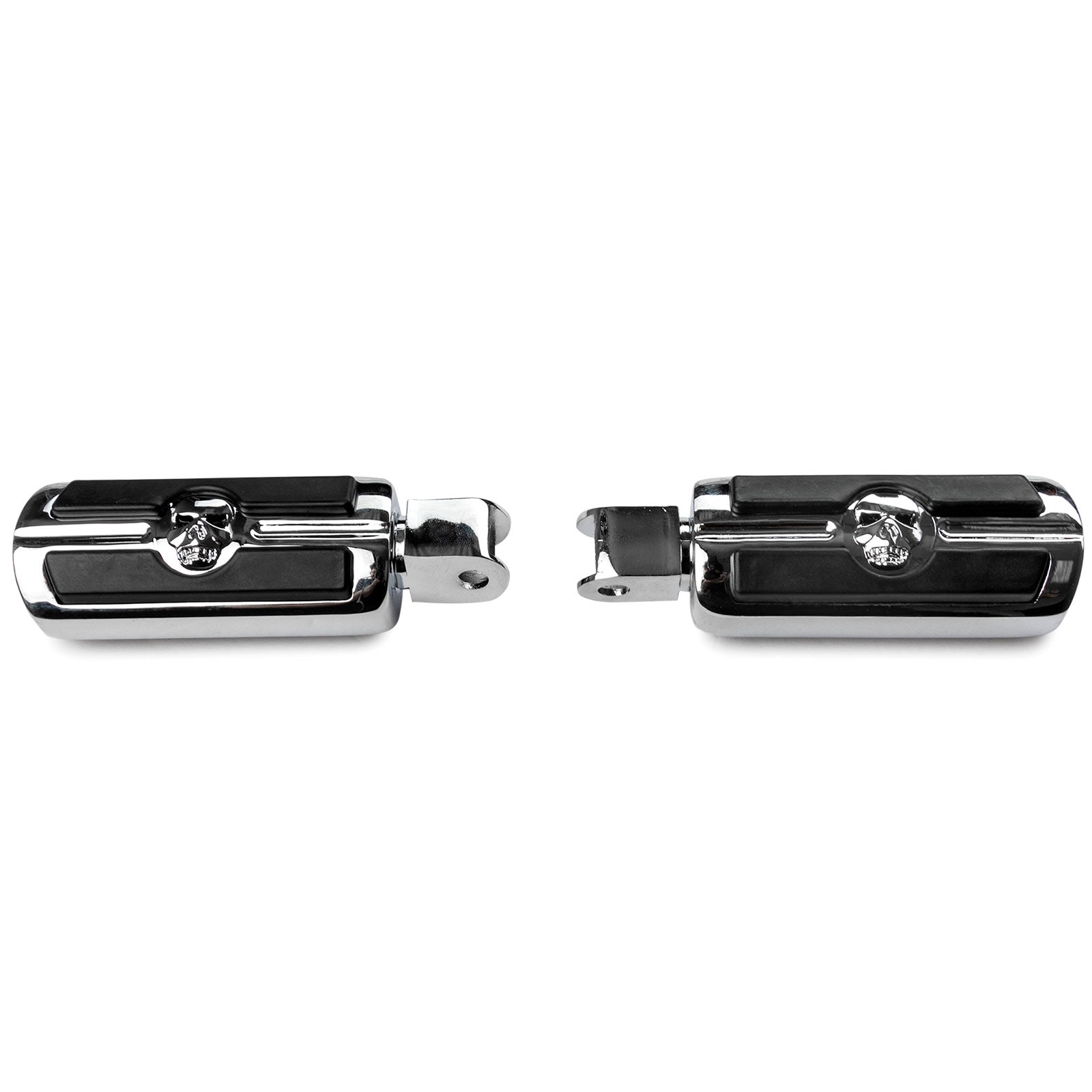 Krator Skull Foot Pegs Compatible with Honda