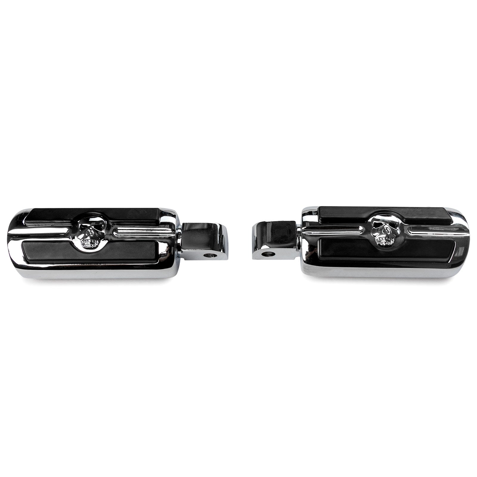 Krator Skull Foot Pegs Compatible with Honda VTX