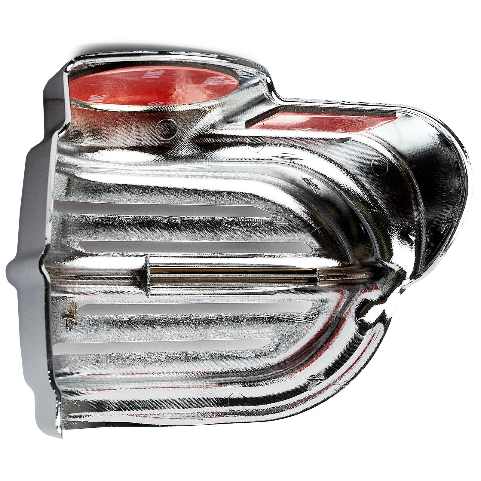 Krator Chrome Replacement Horn Cover for Harley Davidson Wolo Bad Boy Horns