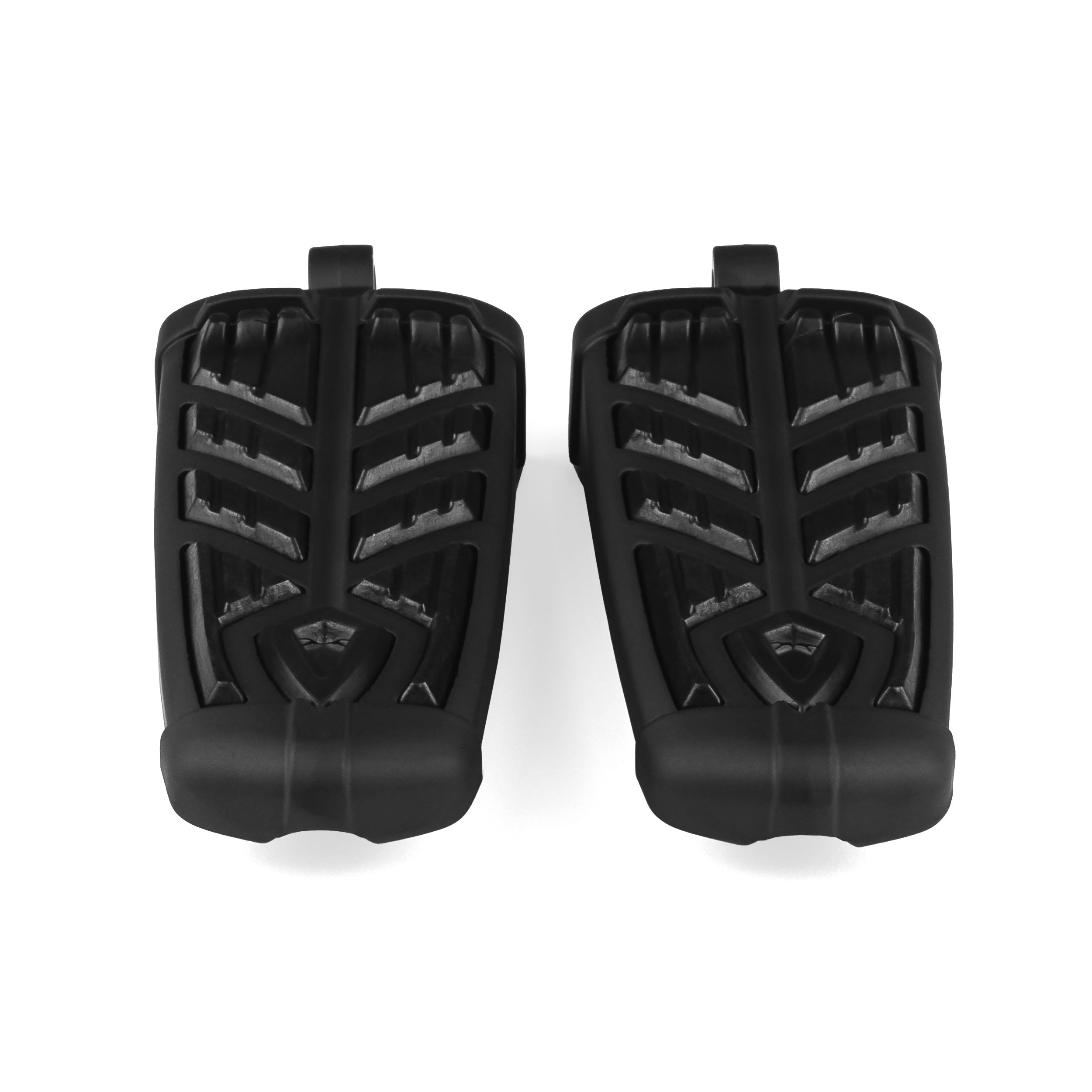 Krator Black Spear Foot Pegs For Harley Davidson Motorcycles (All Years)