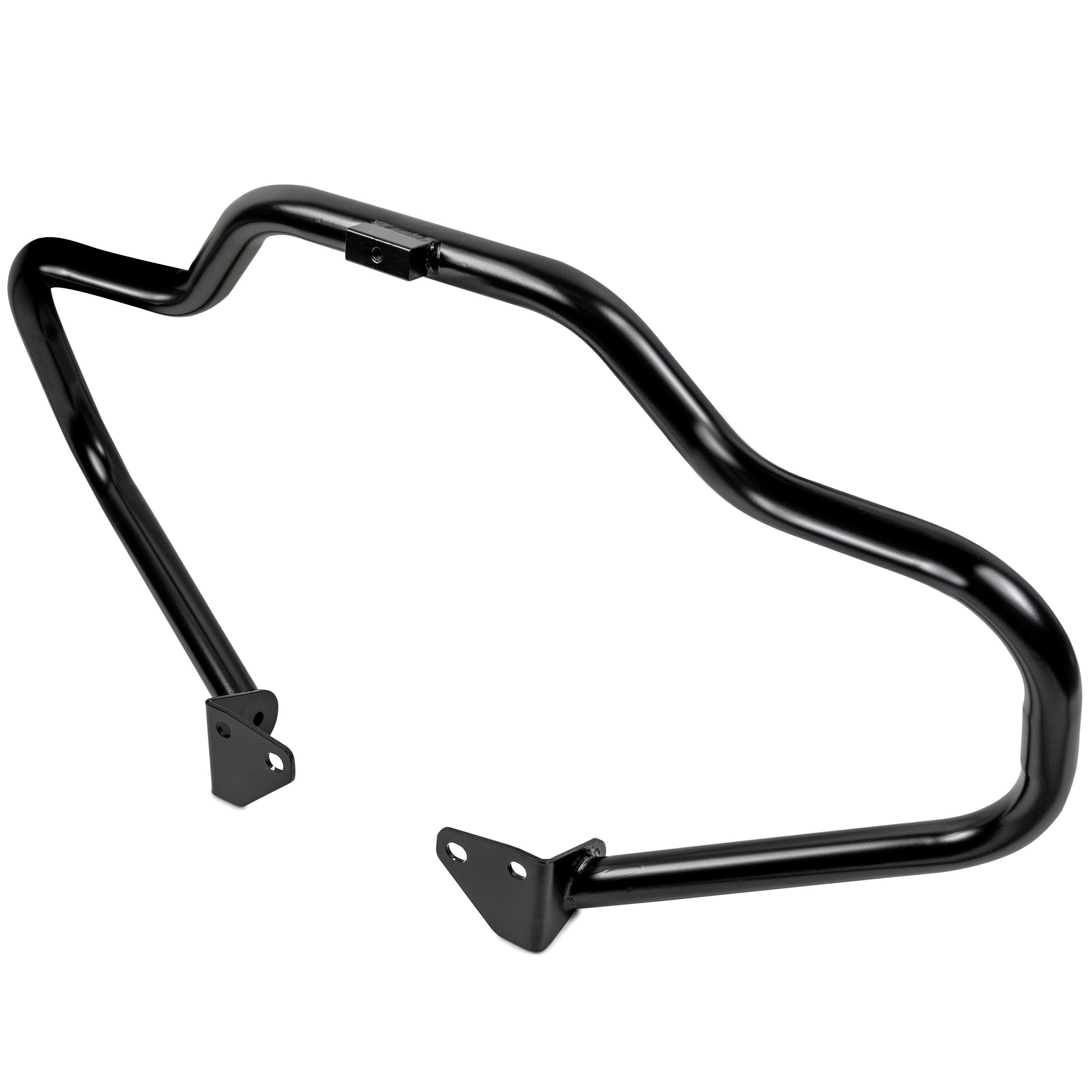 Krator Engine Guard Crash Bar Compatible with 2006-2017 Harley Davidson Dyna Models, Style B