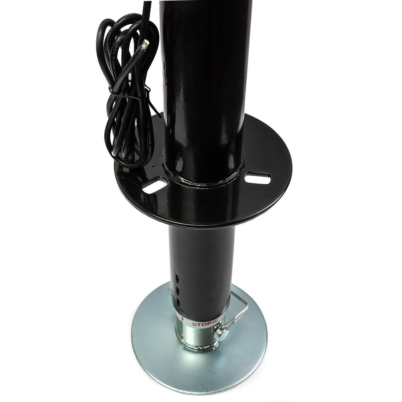 Biltek 3500lbs Electric Power Trailer Tongue Jack RVs Campers Trailers - Black