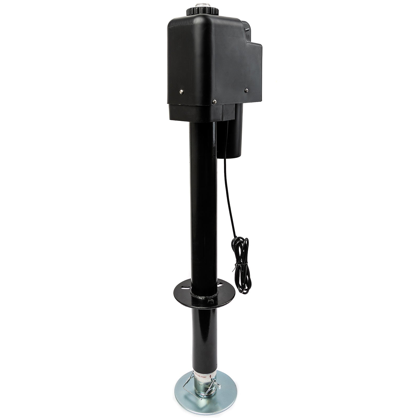 Biltek 3500lbs Electric Power Trailer Tongue Jack RVs Campers Trailers - Black