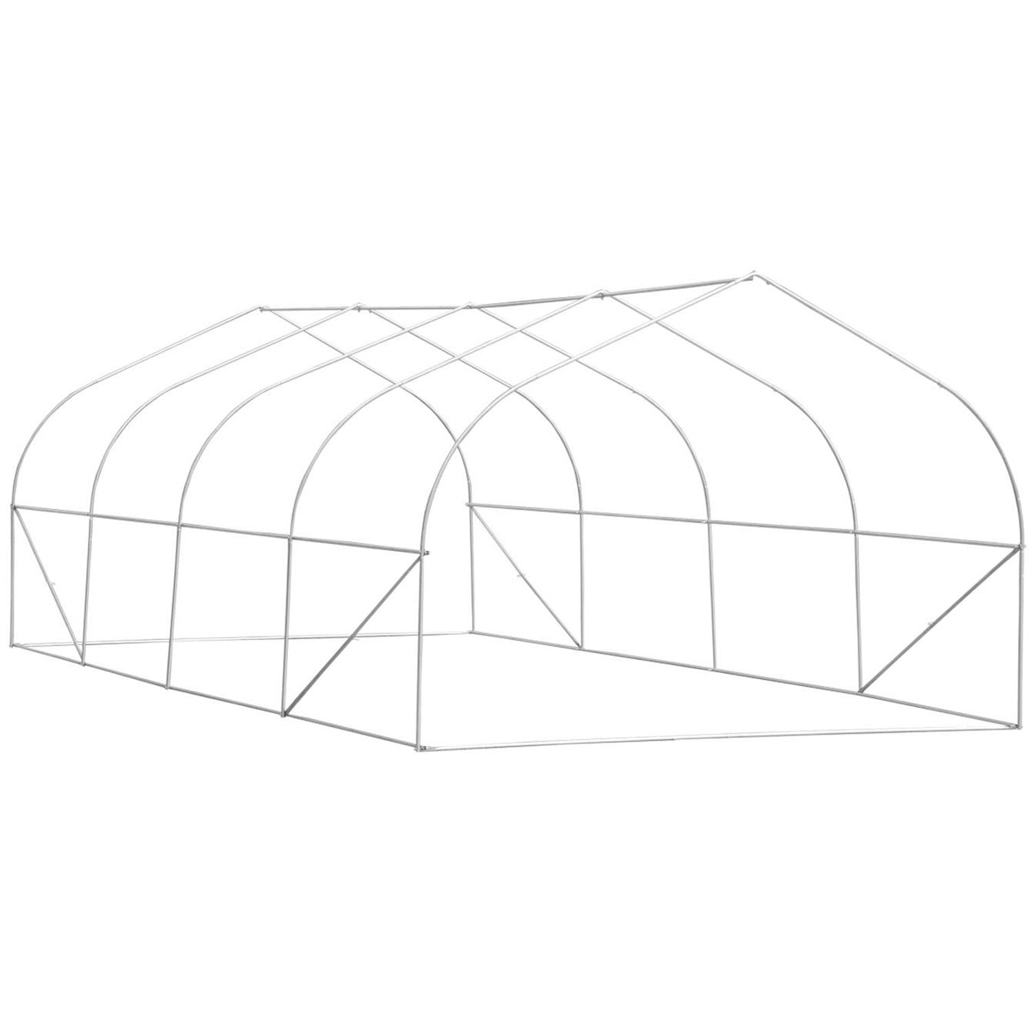 Portable Heavy Duty 20'x10'x7' Walk-In Green House Plant Garden Greenhouse 20ft