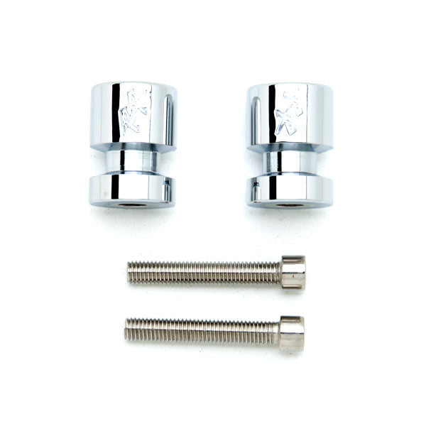 Silver Honda CBR 600 954 1000 RR CBR Engraved Swingarm Spools Sliders