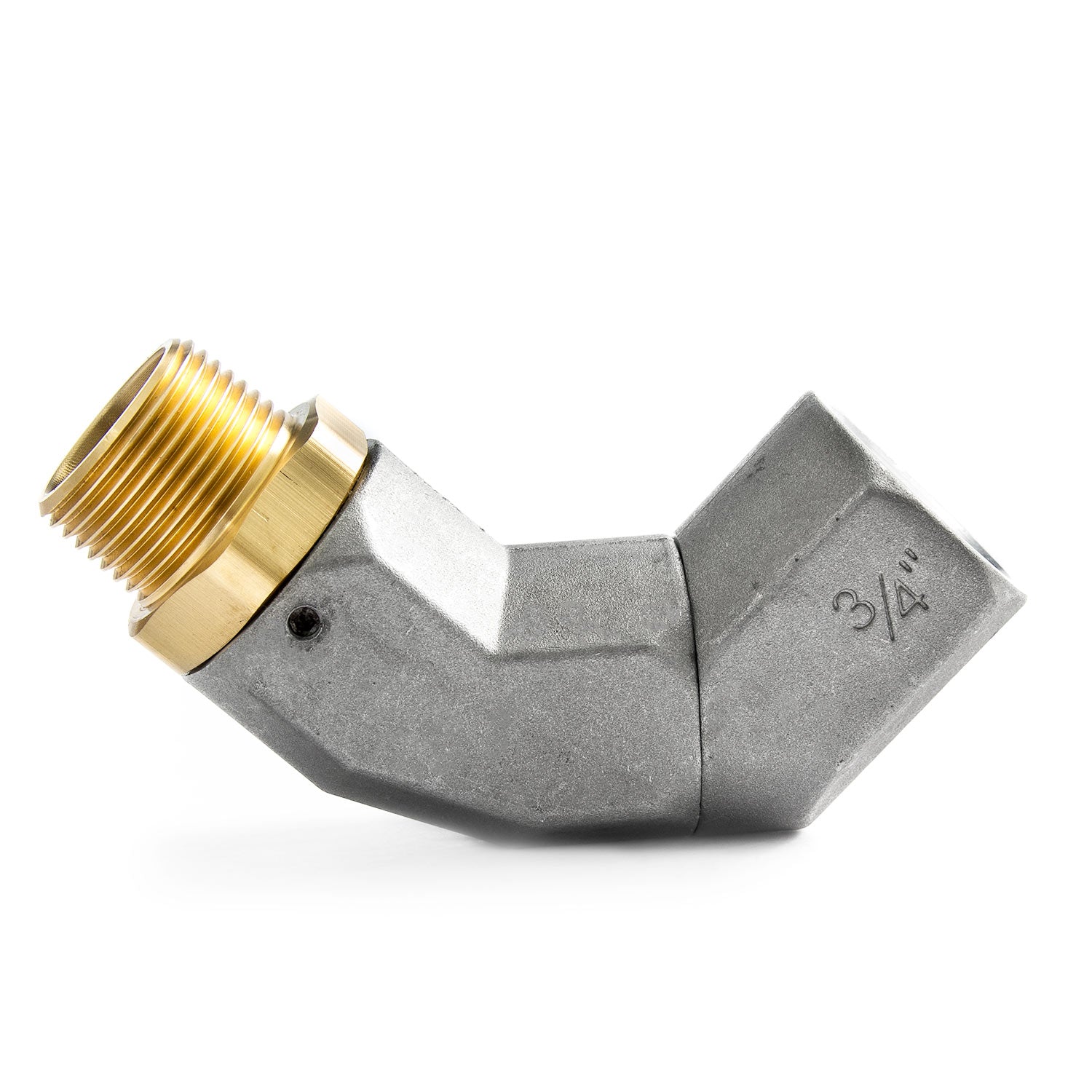 3/4" Fuel Transfer Hose Swivel Adapter - Prevents Twisting, Binding, and Kinking