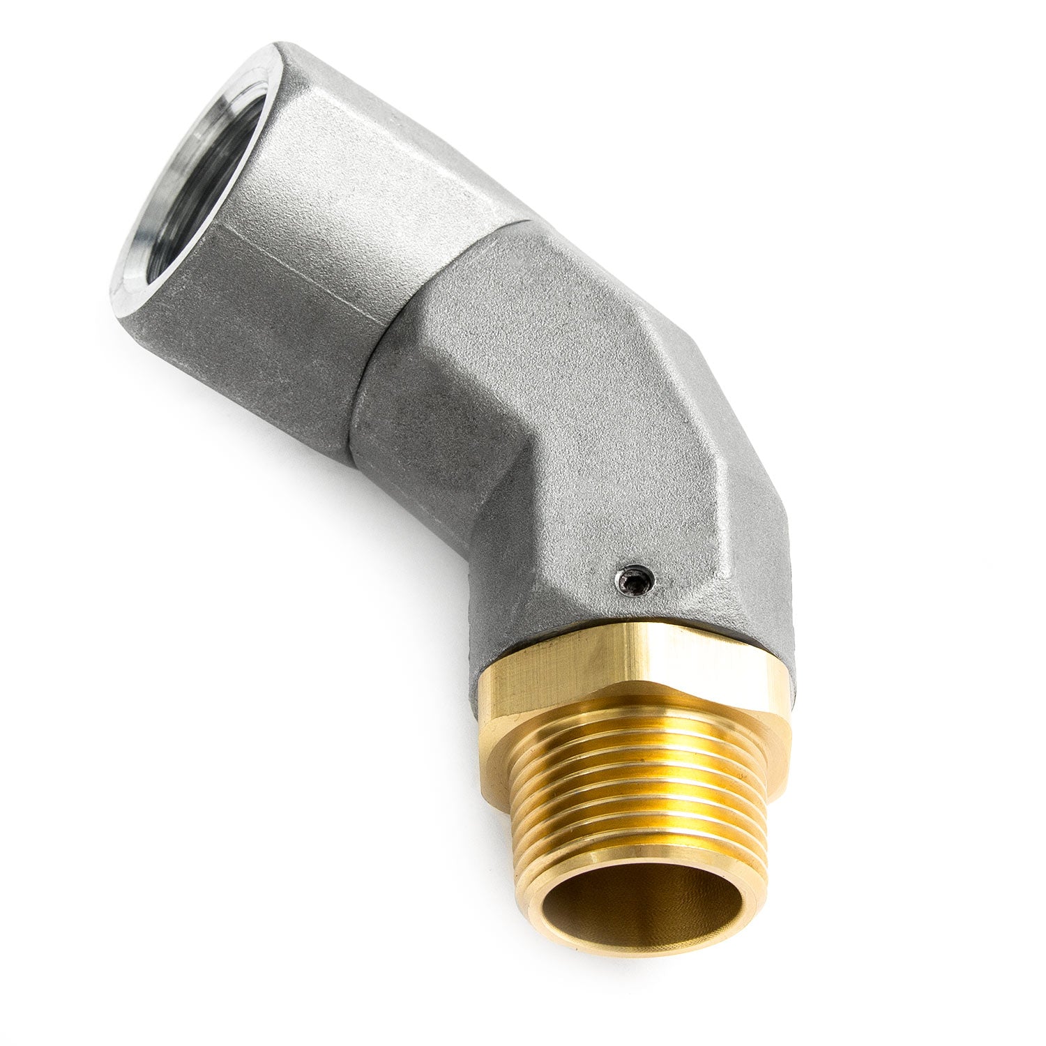 3/4" Fuel Transfer Hose Swivel Adapter - Prevents Twisting, Binding, and Kinking