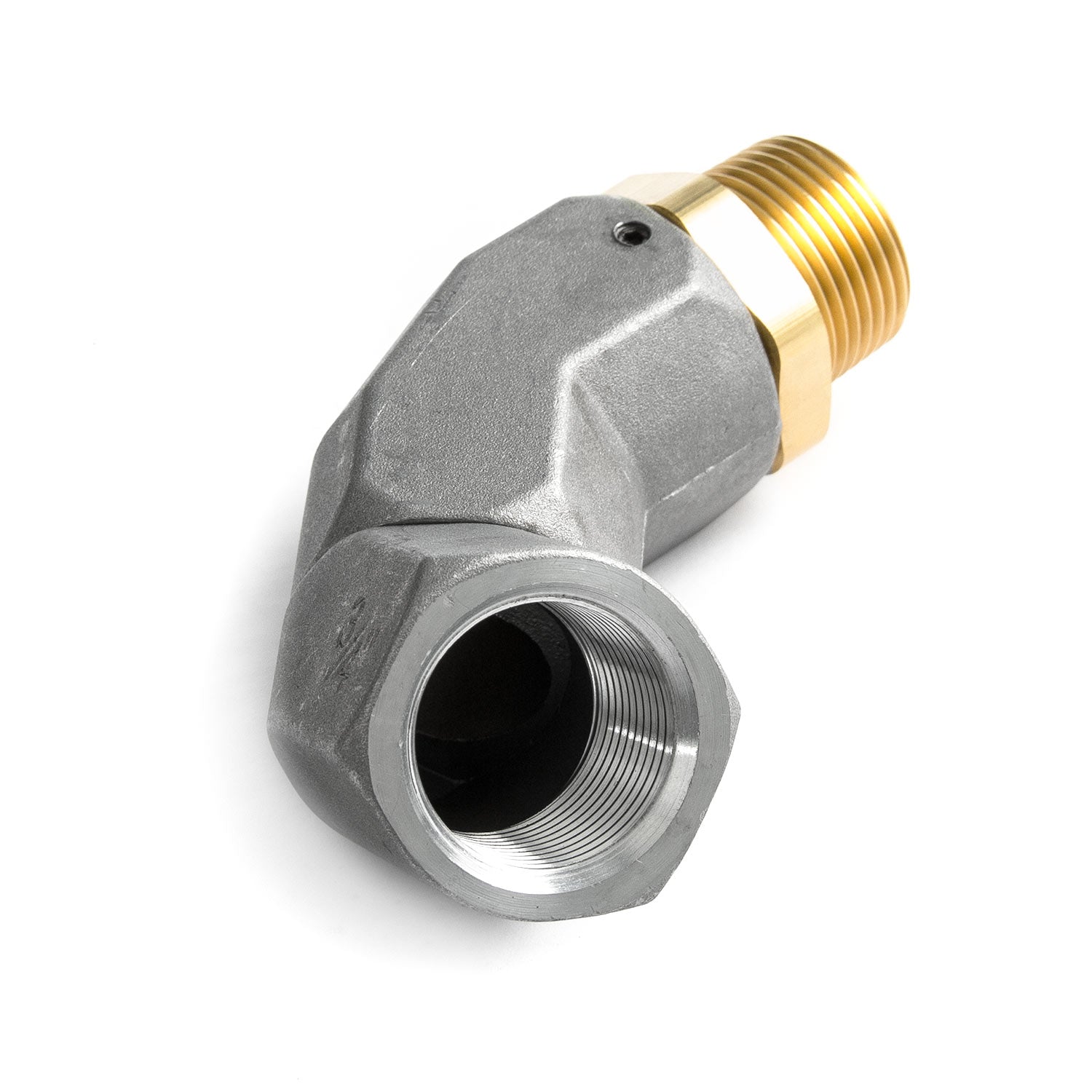 3/4" Fuel Transfer Hose Swivel Adapter - Prevents Twisting, Binding, and Kinking
