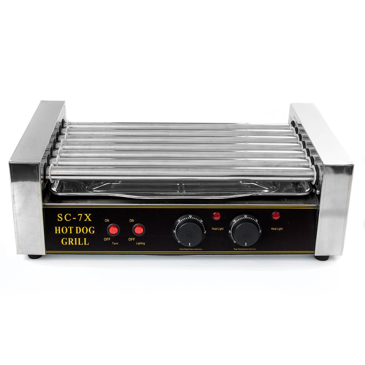Biltek Commercial Hot Dog Grill Roller