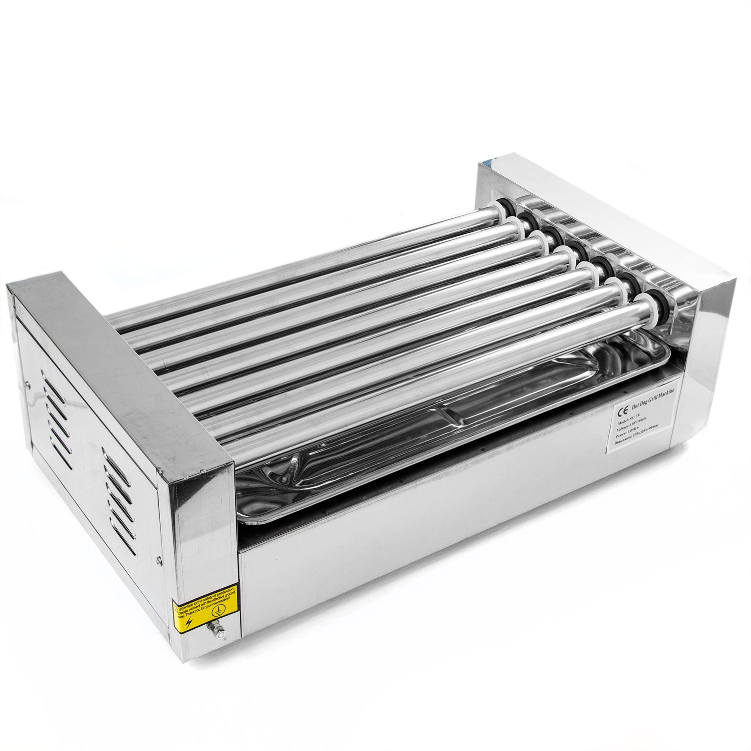 Biltek Commercial Hot Dog Grill Roller