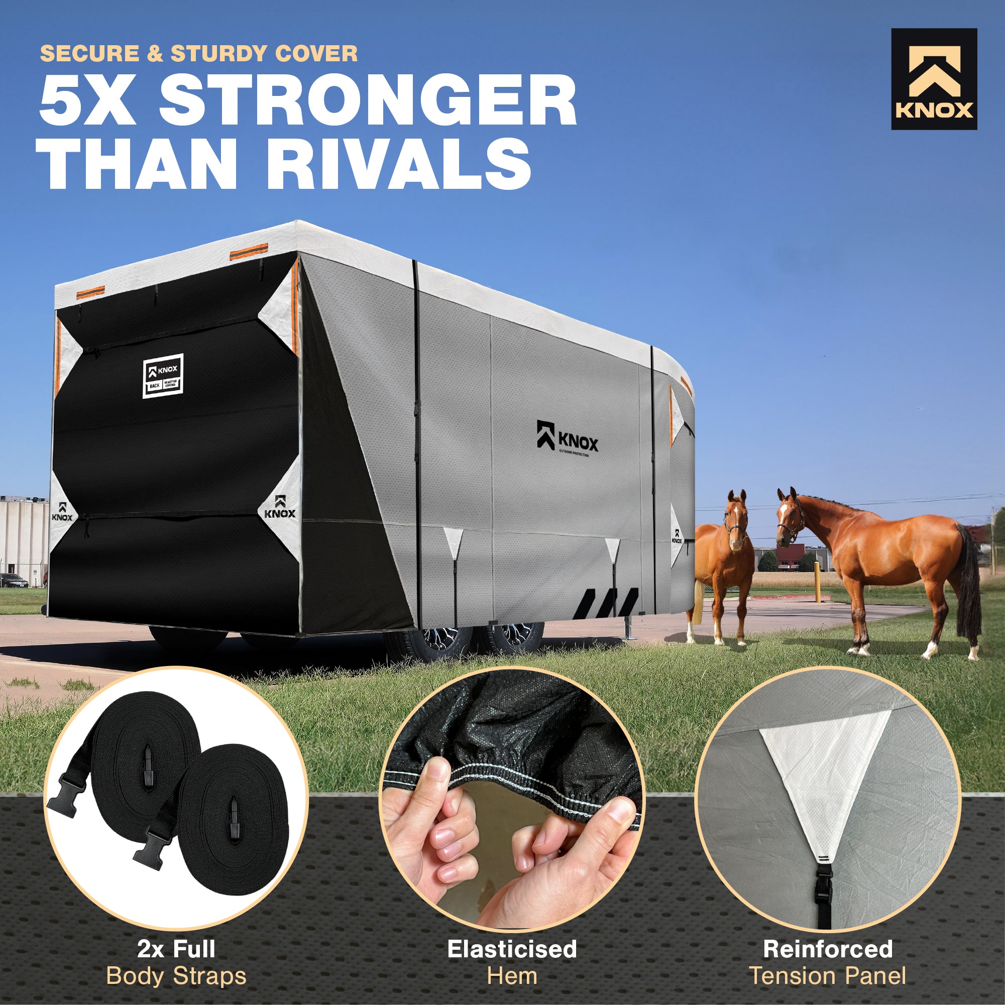 KNOX Horse Trailer Covers