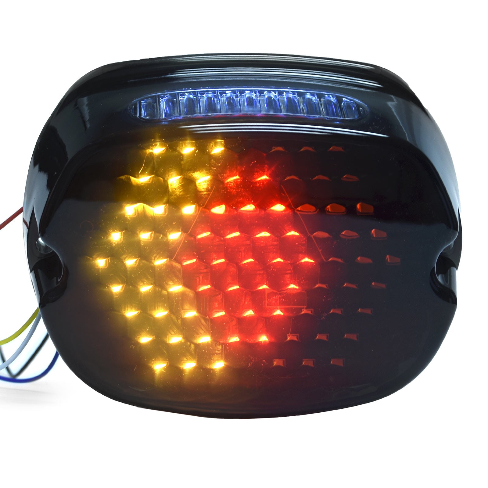 LED Smoke Brake Running Taillight Turn Signals for Harley Cruisers 1999-2021