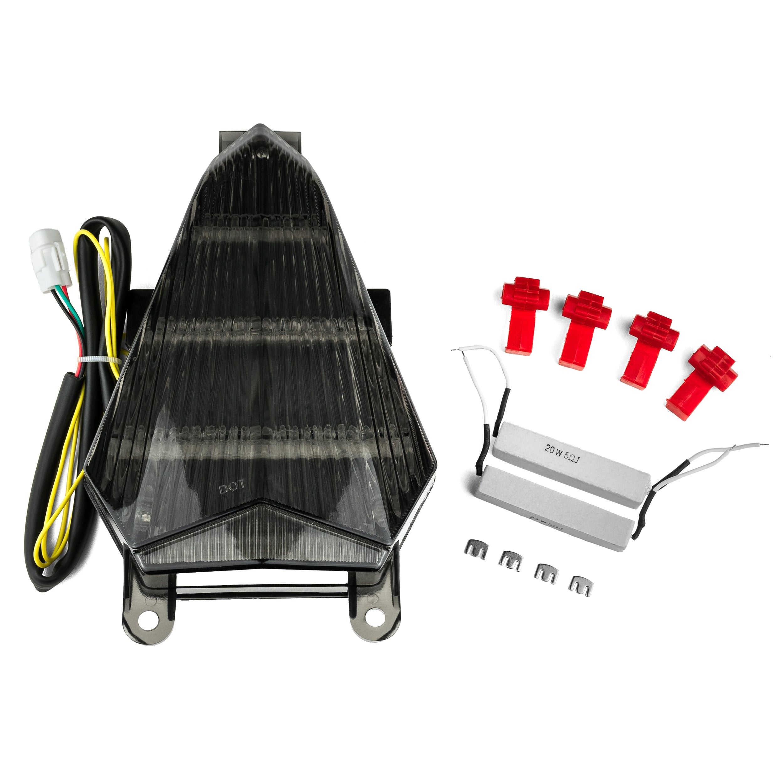 Yamaha YZF R6 Smoke LED Tail Brake Light Turn Signals (2006-2012)