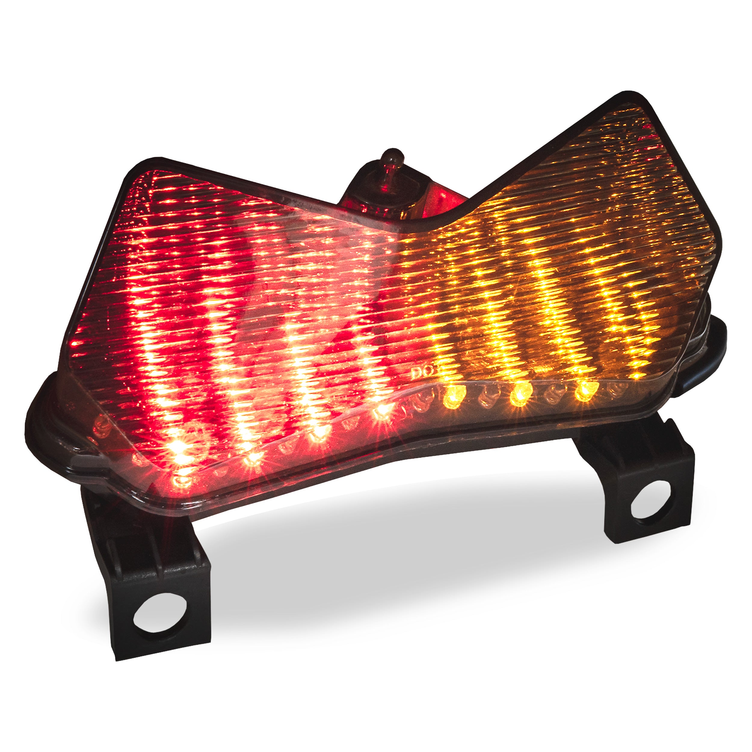 Kawasaki Smoke LED Tail Brake Light w/ Turn Signals - ZX6R 636 ZX-6RR Z750S Z1000 (2003-2006)