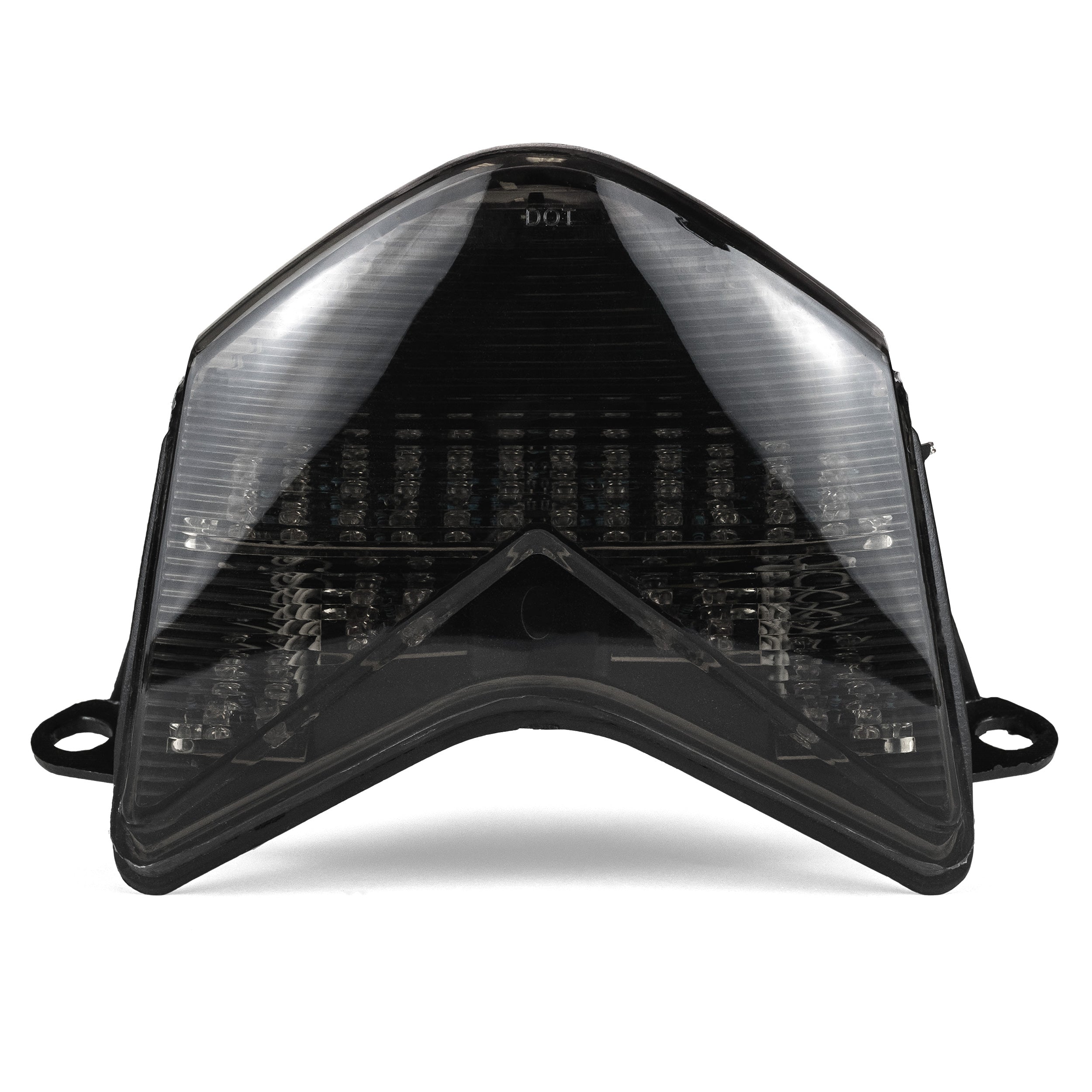 Kawasaki Smoke LED Tail Brake Light w/ Turn Signals - ZX6R 636 ZX-6RR Z750S ZX10R (2005-2007)
