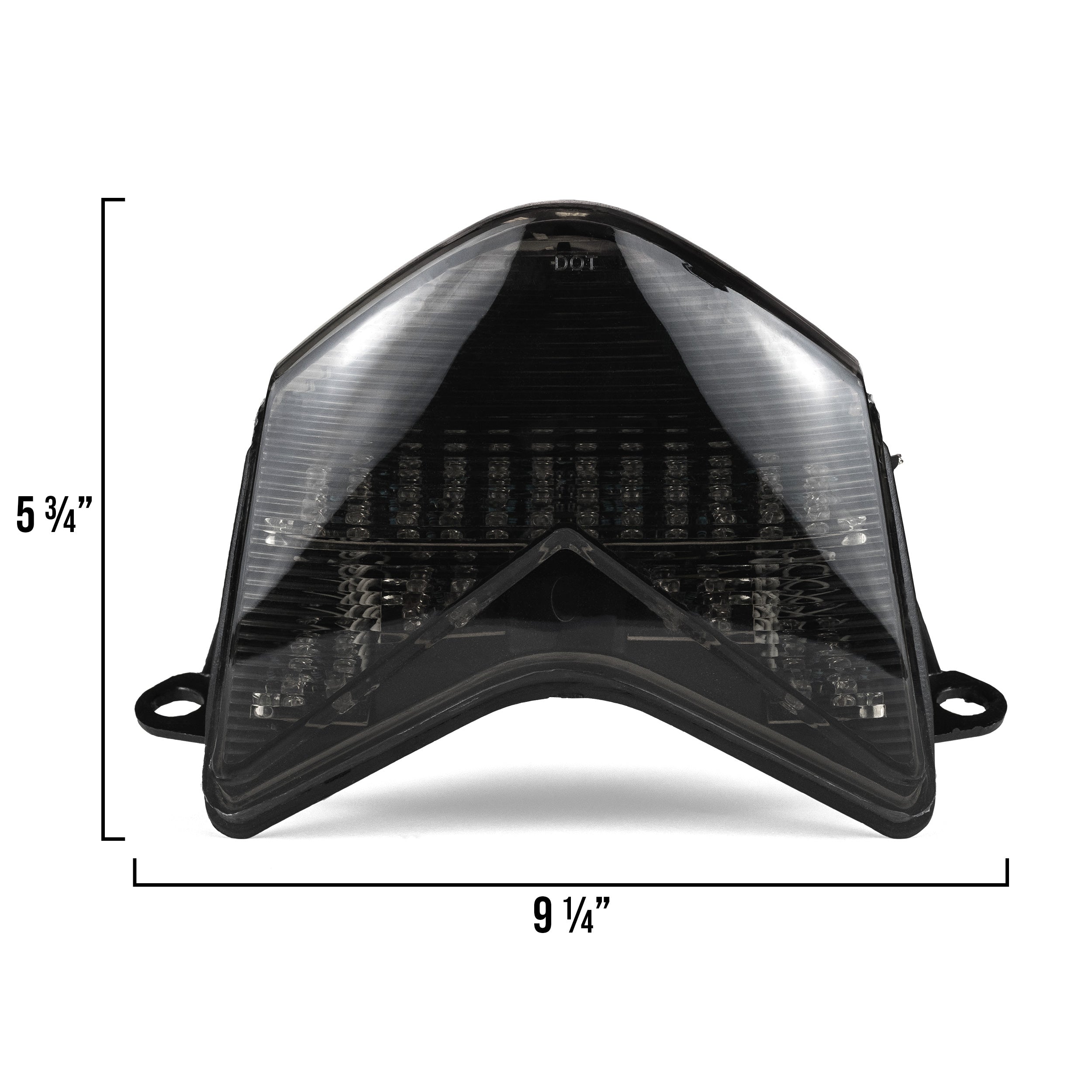 Kawasaki Smoke LED Tail Brake Light w/ Turn Signals - ZX6R 636 ZX-6RR Z750S ZX10R (2005-2007)