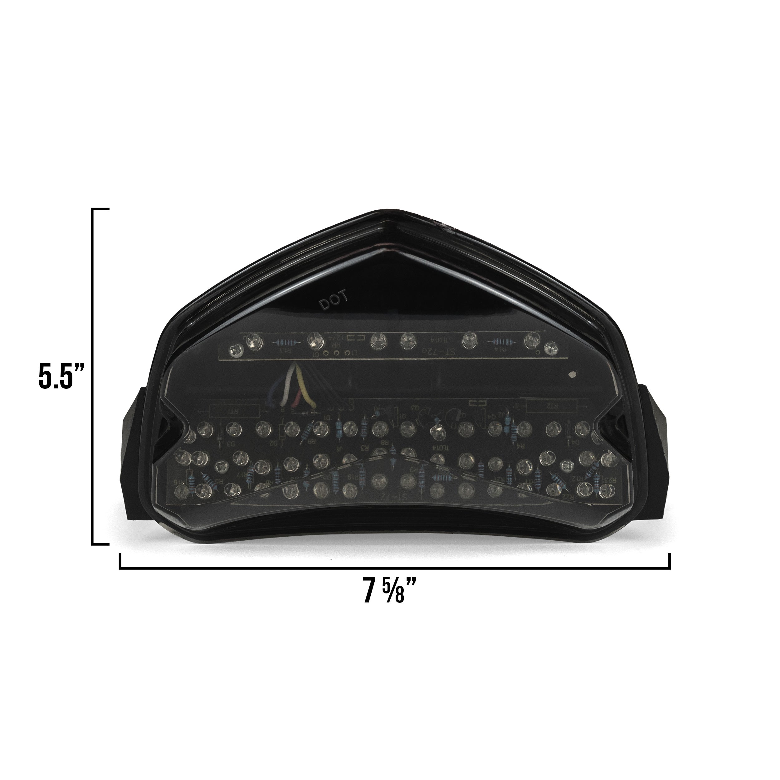 Suzuki Smoke LED Tail Brake Light w/ Turn Signals - GSXR 600 750 (2004-2005)