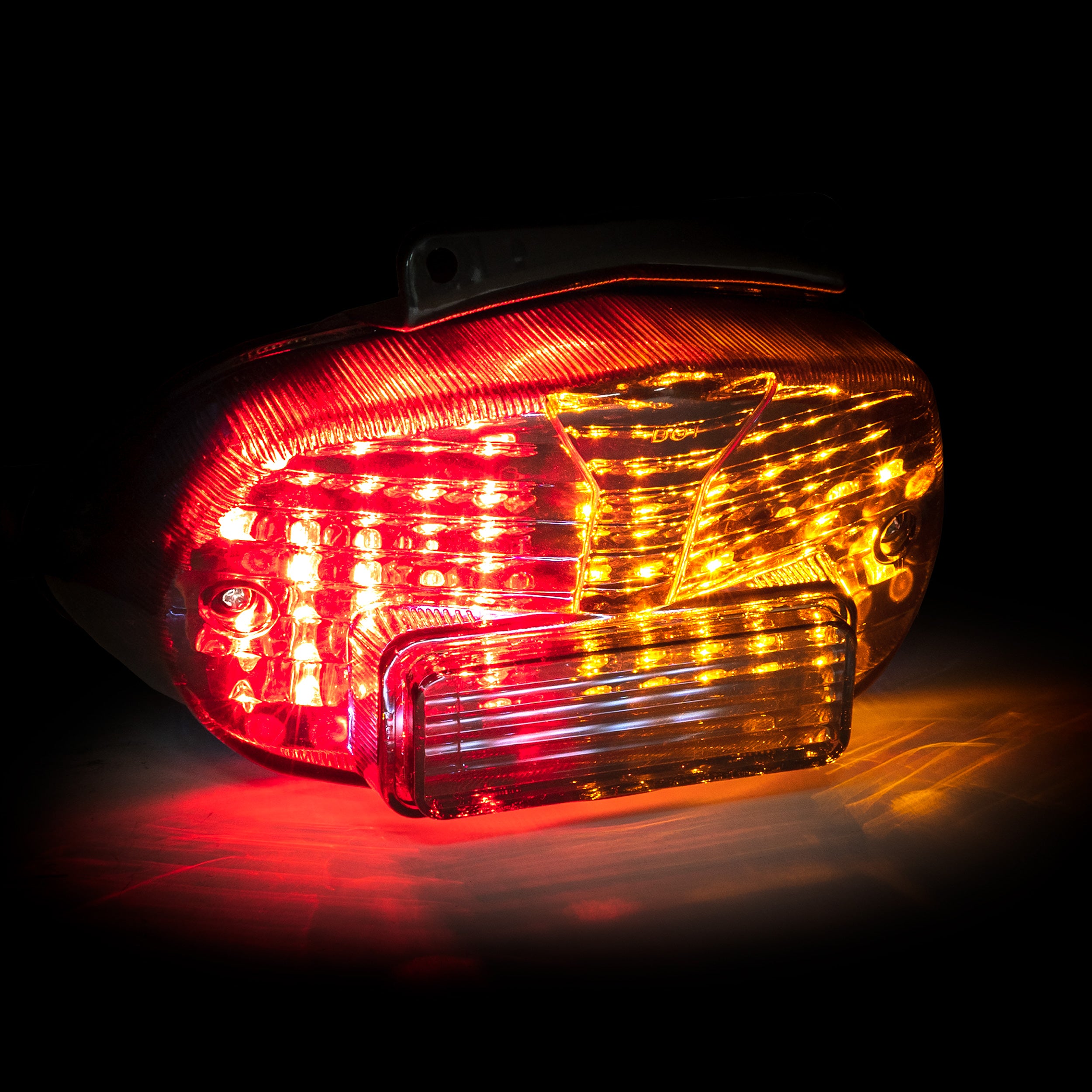 Suzuki GSXR 600 750 1000 Smoke LED Tail Brake Light Turn Signals (2000-2003)