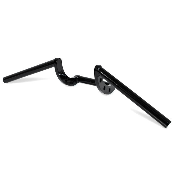 Motorcycle Handlebar 1" Black Steel Z-Bar Style Bobber Cruiser Cafe Racer Bike
