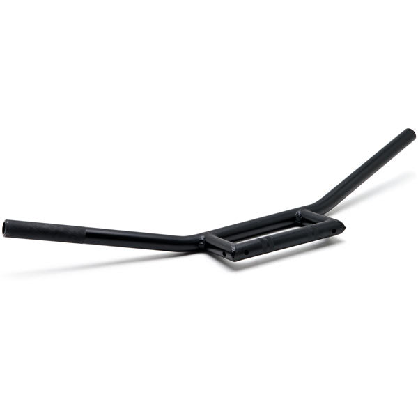 Motorcycle Handlebar 7/8" Black Box Window Attack Style Cruiser Cafe Racer