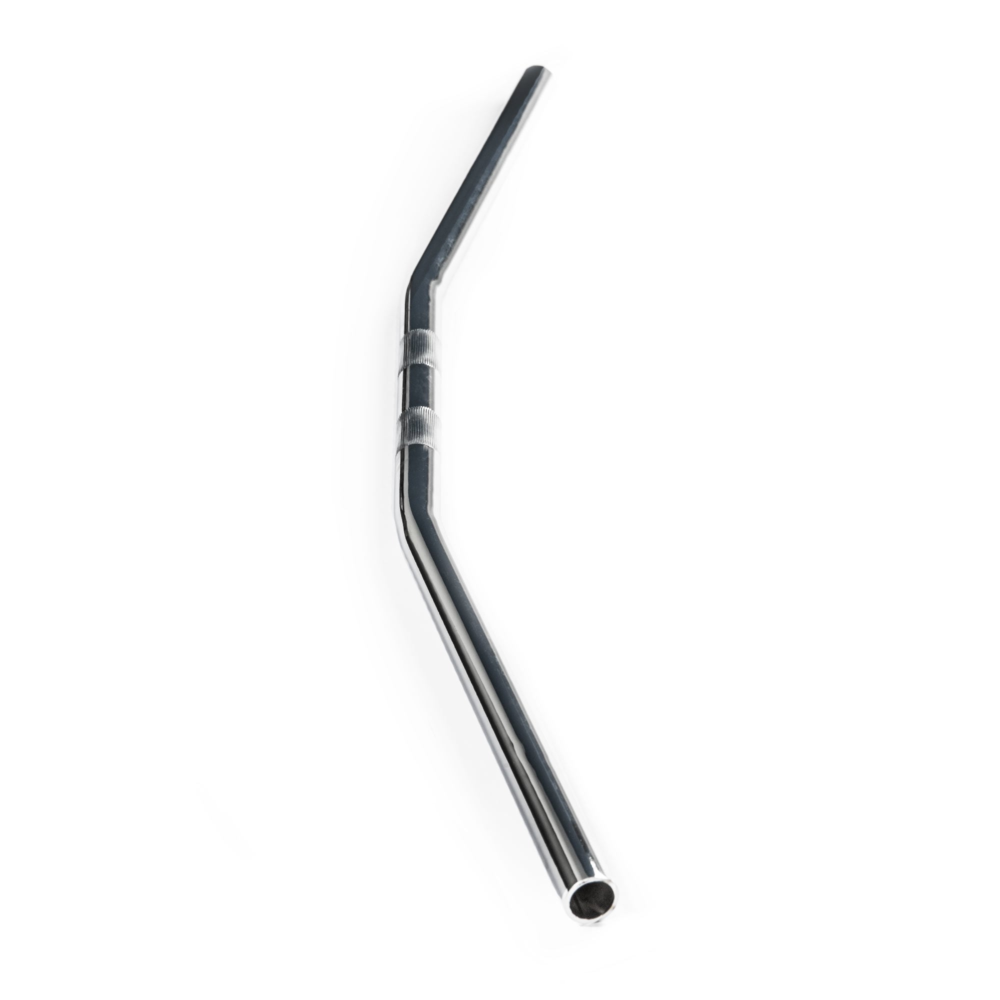 Motorcycle Handlebar 7/8" Chrome Zero Drag Bar Style Bobber Cruiser Cafe Racer