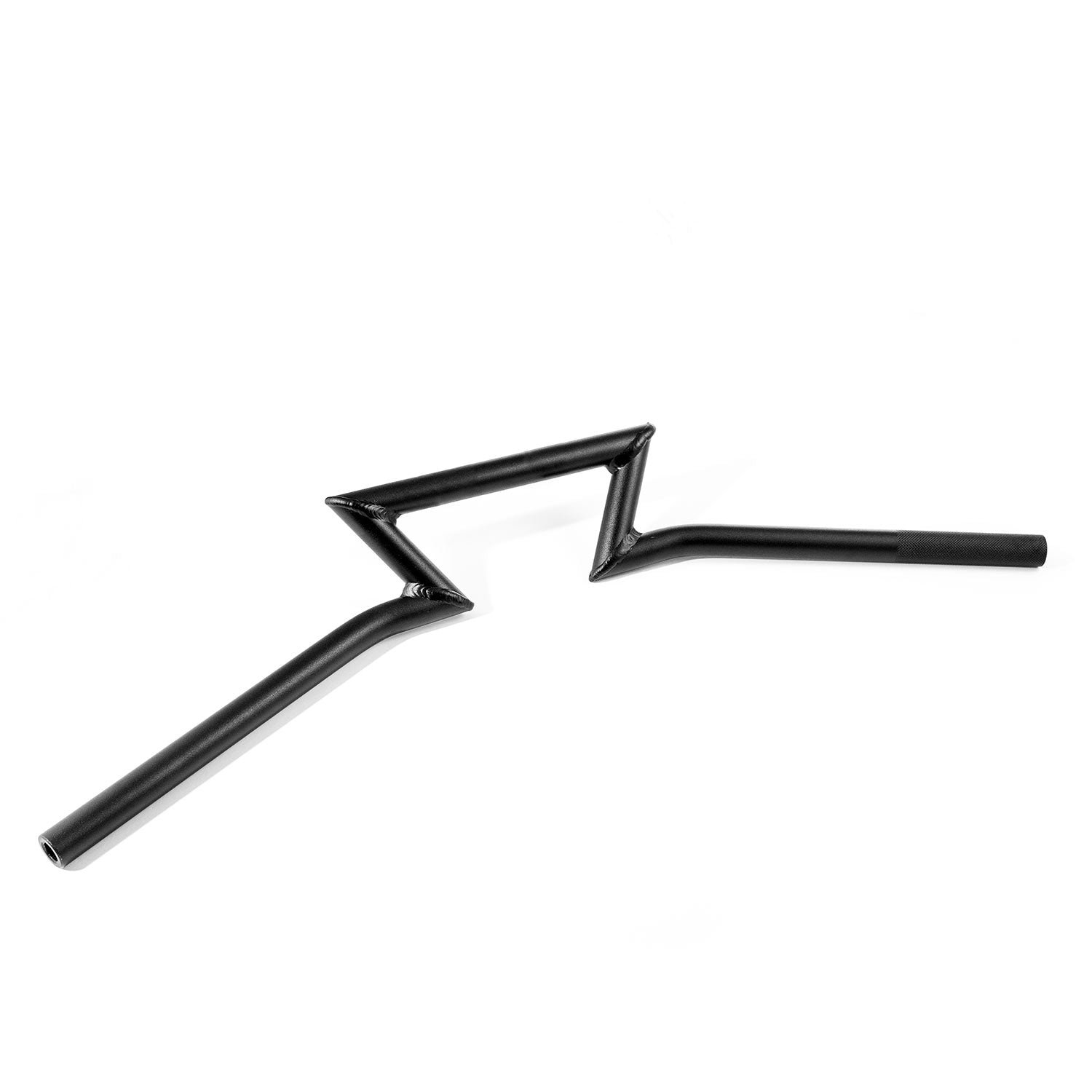 Motorcycle 7/8" Inch Handlebars Zed Bar Black For Cafe Racers Cruisers Harleys