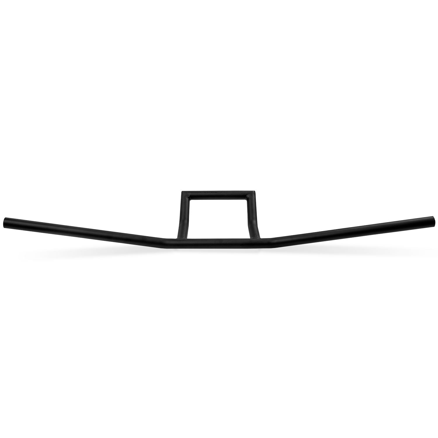 Motorcycle Handlebar 1" Black Bars Box Window Attack Style Cruiser Cafe Racer