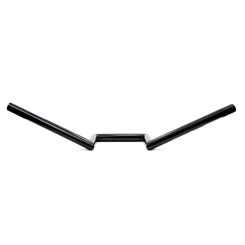 Z Bars Replacement Handlebars Custom Bobber Harley Triumph Black 1" Inch Zee Zed