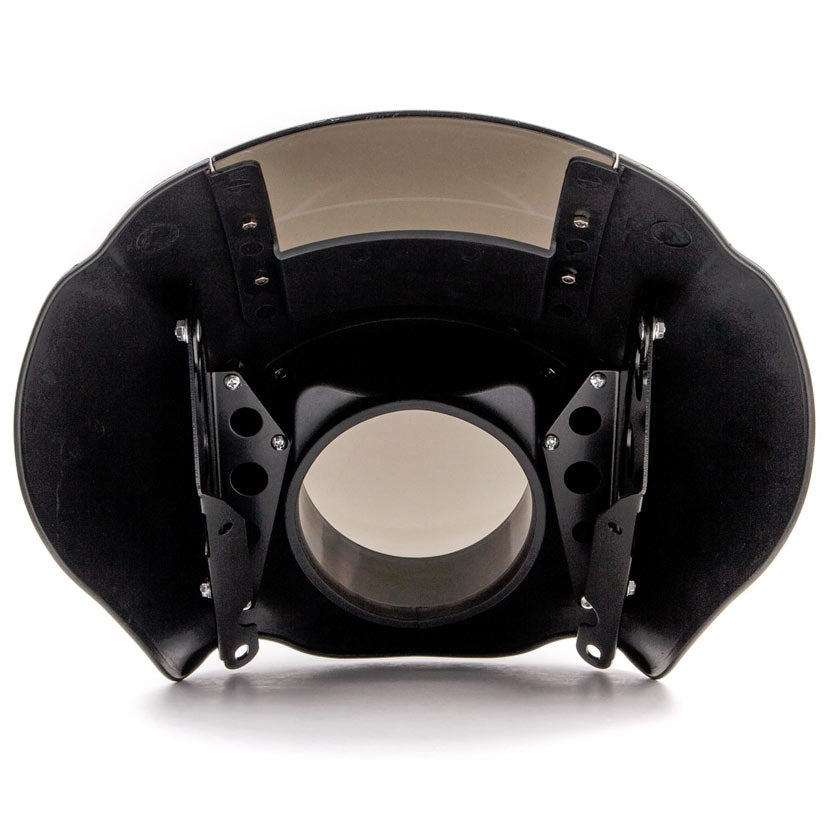 Krator Quarter Fairing Windshield Kit Compatible with Harley Davidson