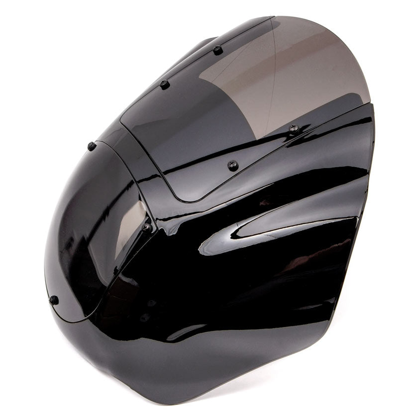 Krator Quarter Fairing Windshield Kit Compatible with Harley Davidson