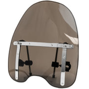 Krator Universal Motorcycle Windshield For 7/8" or 1" Handlebars