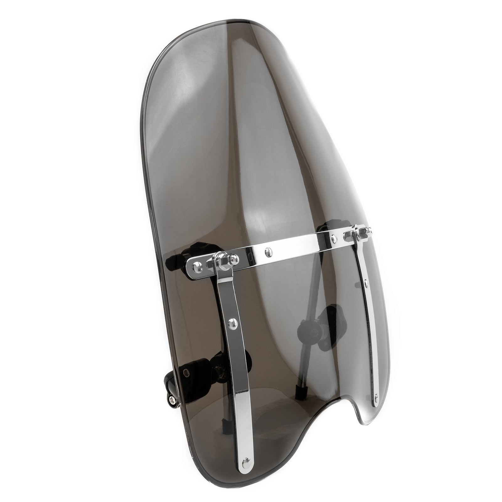 Krator Universal Motorcycle Windshield For 7/8" or 1" Handlebars