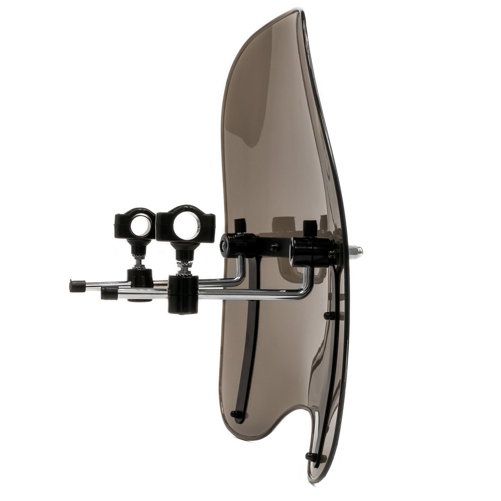 Krator Universal Motorcycle Windshield For 7/8" or 1" Handlebars