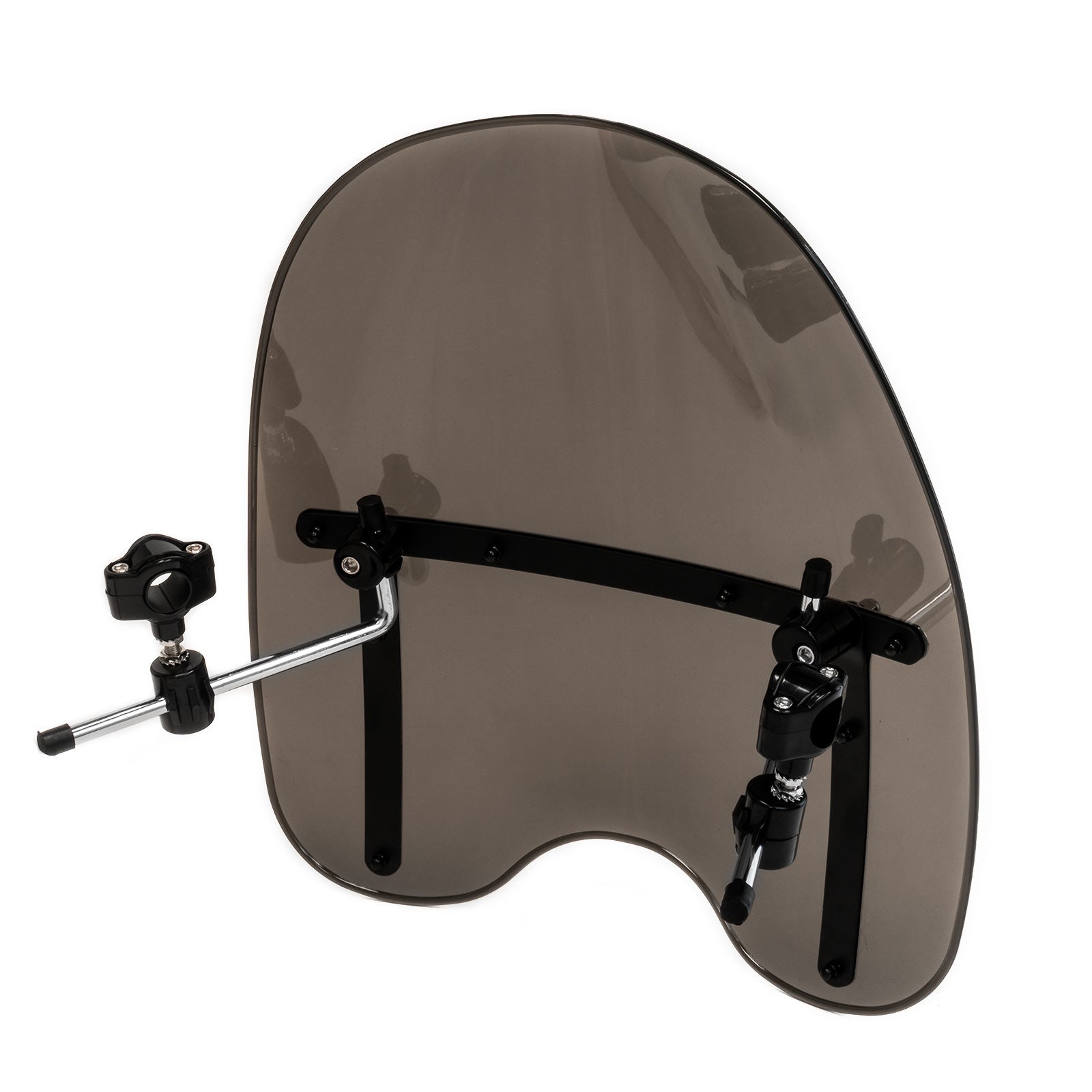 Krator Universal Motorcycle Windshield For 7/8" or 1" Handlebars