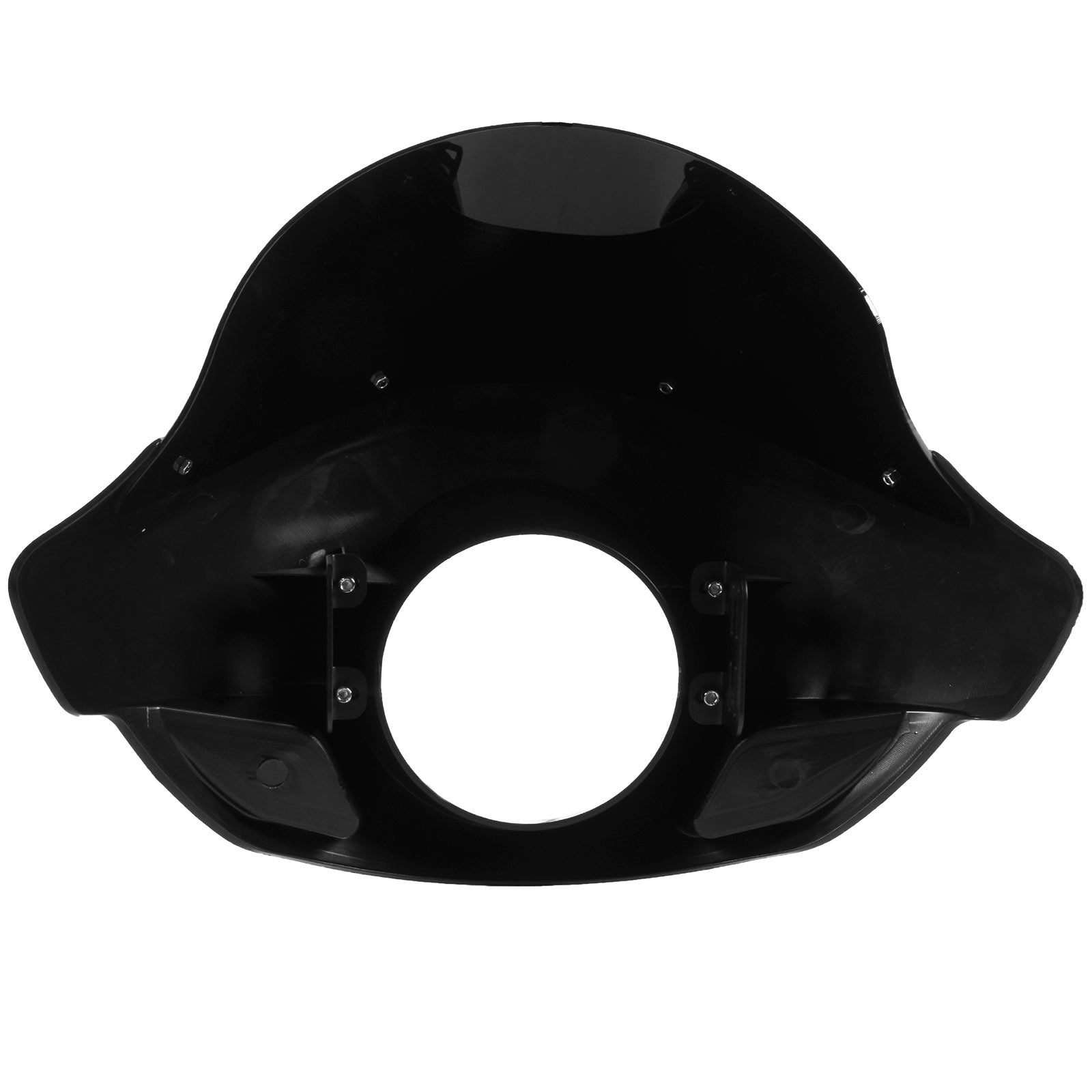 Blackout Headlight Fairing Screen for Harley Davidsons With 35mm-49mm Forks