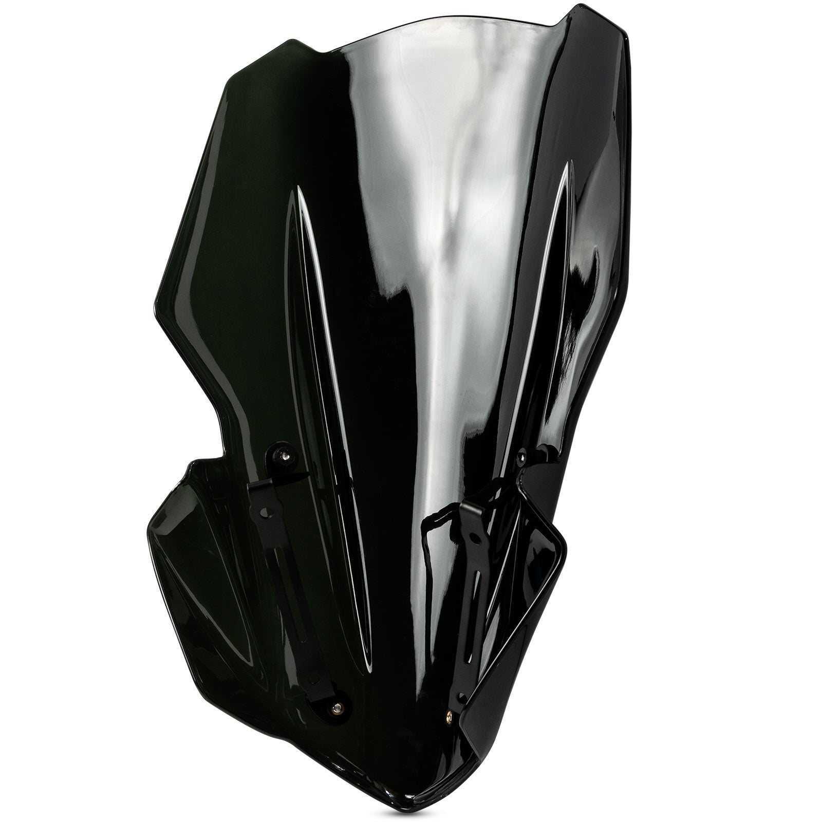 Smoke Tinted Windscreen Windshield for Kawasaki Z900 2017-2019 and Kawasaki Z900 ABS 2017-2019 - Super Tough ABS Plastic