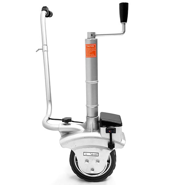 12V Electric Mini Mover Jockey Wheel Caravan Boat Trailer Jack Camper w/ Lock and Key + KMG Battery