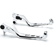NEW Chrome Skull Motorcycle Hand Levers Front Hand Controls for Harley Davidson