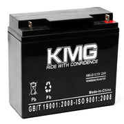 12V 22Ah Nut & Bolt Sealed Lead Acid KMG-22-12 Battery Replaces NP22-12
