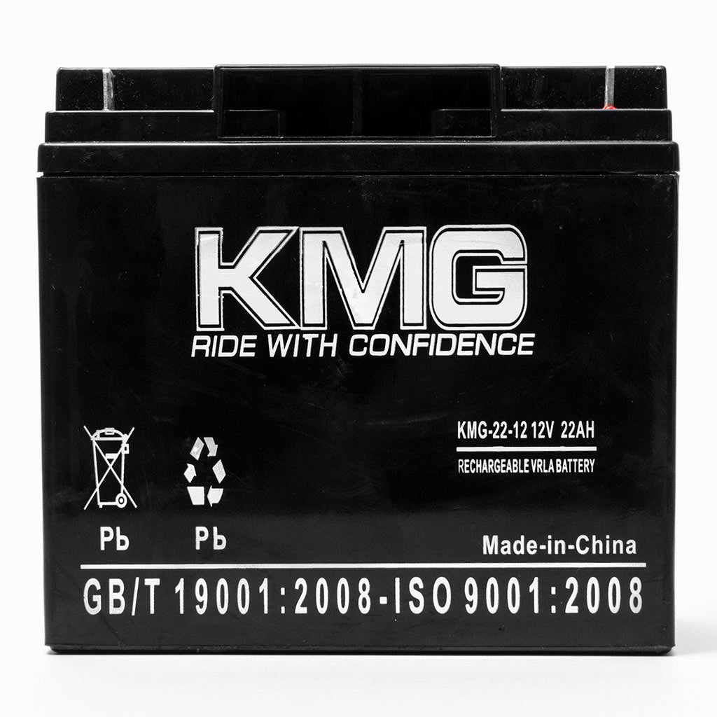 12V 22Ah Nut & Bolt Sealed Lead Acid KMG-22-12 Battery Replaces NP22-12