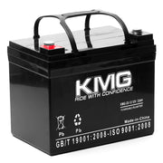 12V 33Ah M5 Bolt Sealed Lead Acid SLA KMG-33-12 Battery Replaces NP33-12