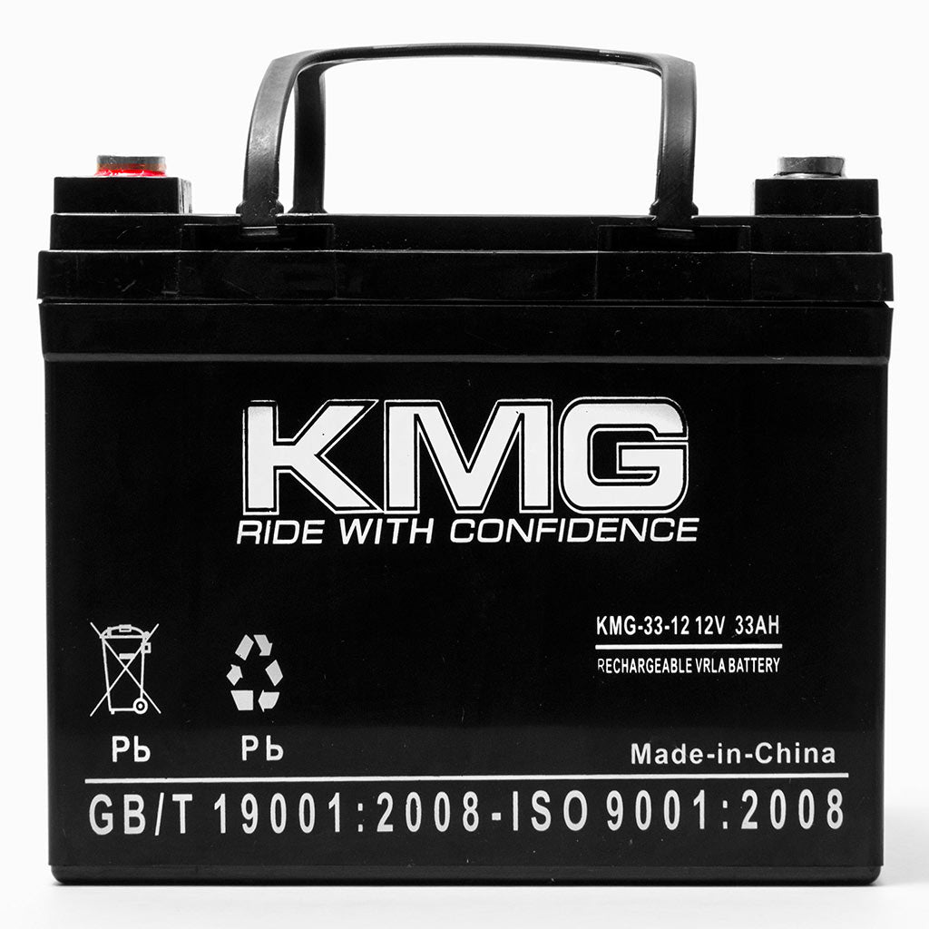 12V 33Ah M5 Bolt Sealed Lead Acid SLA KMG-33-12 Battery Replaces NP33-12