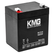 12V 4.5Ah F1 / F2 Sealed Lead Acid SLA KMG-4-12 Battery Replaces NPH5-12
